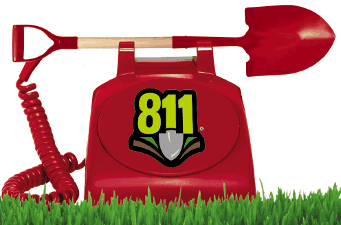811 red phone dial 811 before you dig