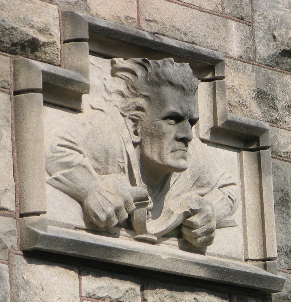 The "Mad Driver" relief. View enlarged image of the "Mad Driver" relief.